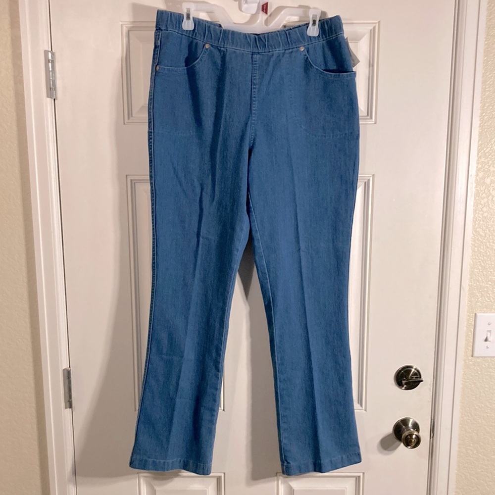 Real Size pull on jeans